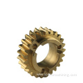 Custom precision CNC machining of small brass